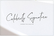 Celebrity Signature Font