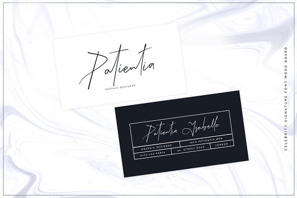 Celebrity Signature Font in Script Fonts - product preview 2