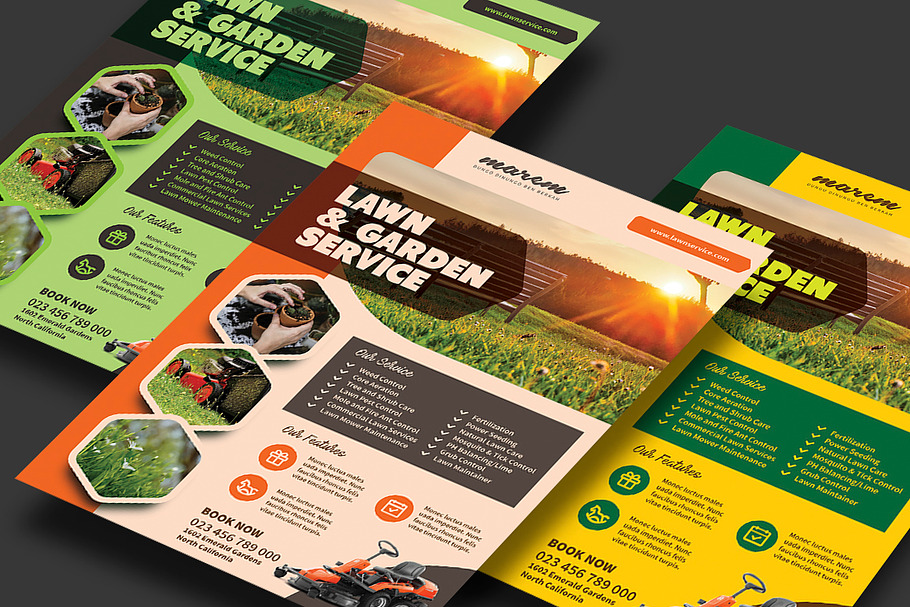 Lawn Service in Flyer Templates - product preview 8