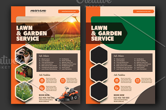 Lawn Service in Flyer Templates - product preview 1