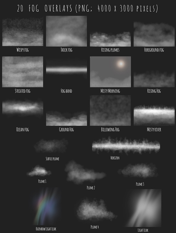 Weather Overlay Bundle in Photoshop Layer Styles - product preview 1