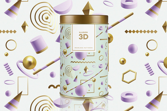 Illusion- 3D Geometric Objects in Objects - product preview 6
