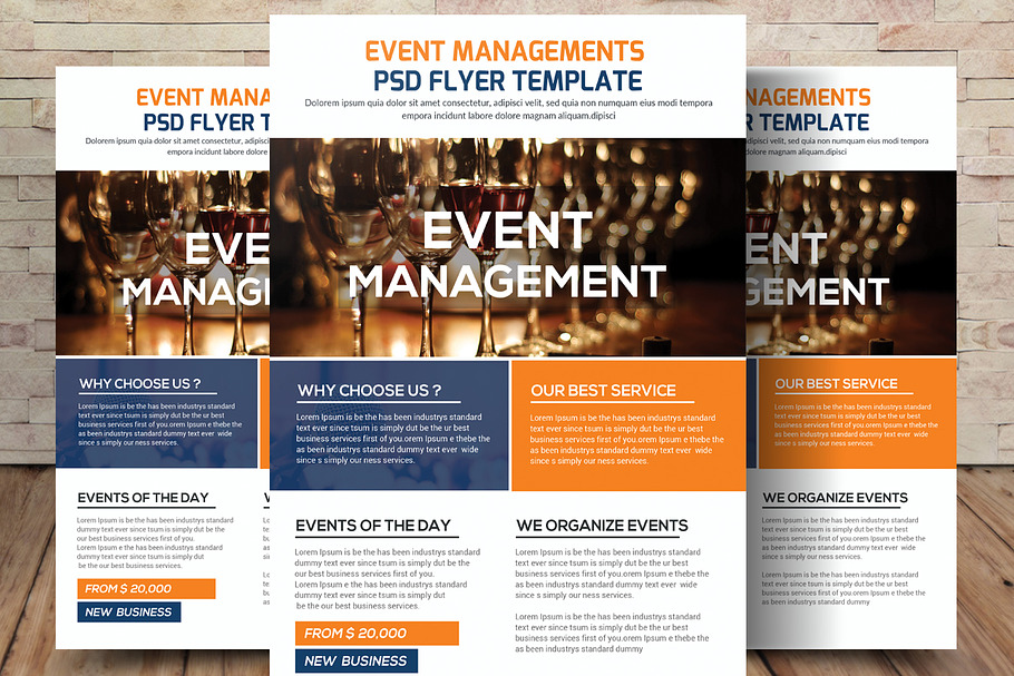 Wedding Event Management Flyer in Flyer Templates - product preview 8