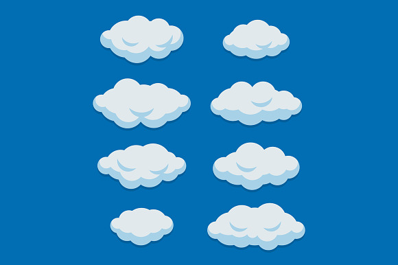 Seamless Cloud Pattern in Patterns - product preview 1