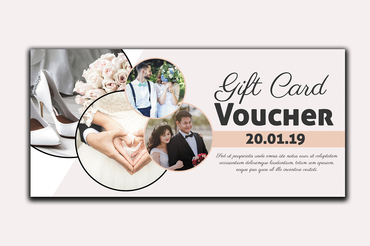 Wedding Gift Card Voucher in Wedding Templates - product preview 8