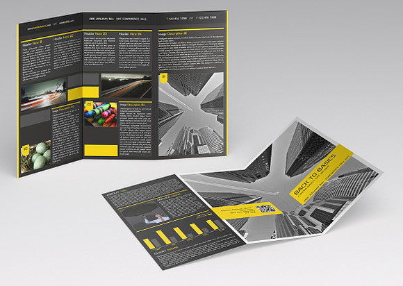 Trifold Brochures Bundle 02 in Brochure Templates - product preview 1