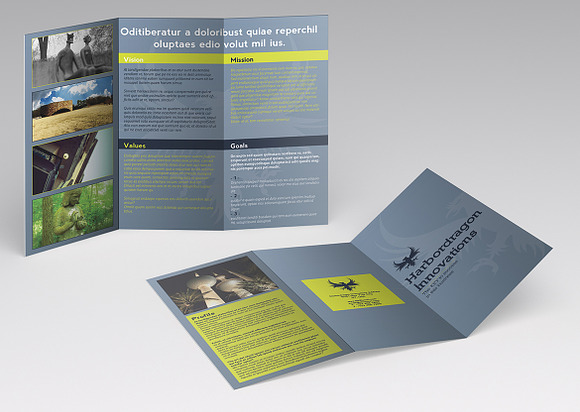Trifold Brochures Bundle 02 in Brochure Templates - product preview 3