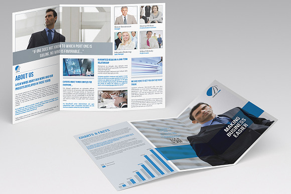 Trifold Brochures Bundle 02 in Brochure Templates - product preview 5