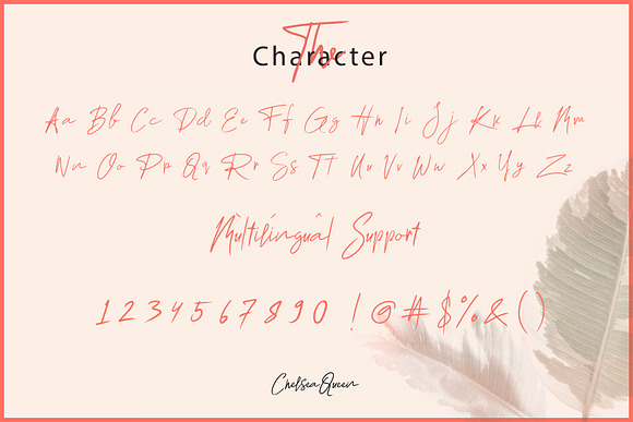 Chelsea Queen || Elegant Signature in Elegant Fonts - product preview 3
