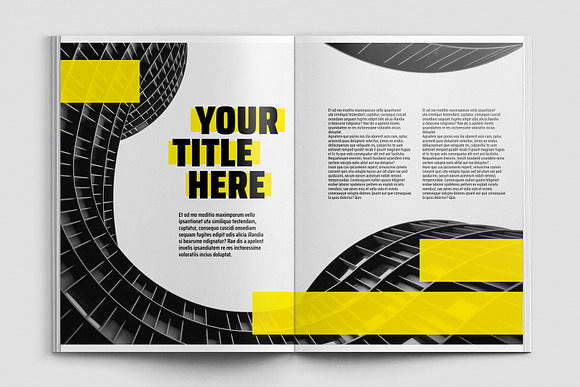 Architecture Mag. Template in Magazine Templates - product preview 3