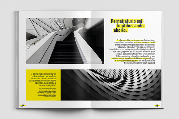 Architecture Mag. Template in Magazine Templates - product preview 7