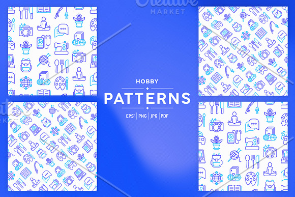 Hobby Patterns Collection in Patterns - product preview 4