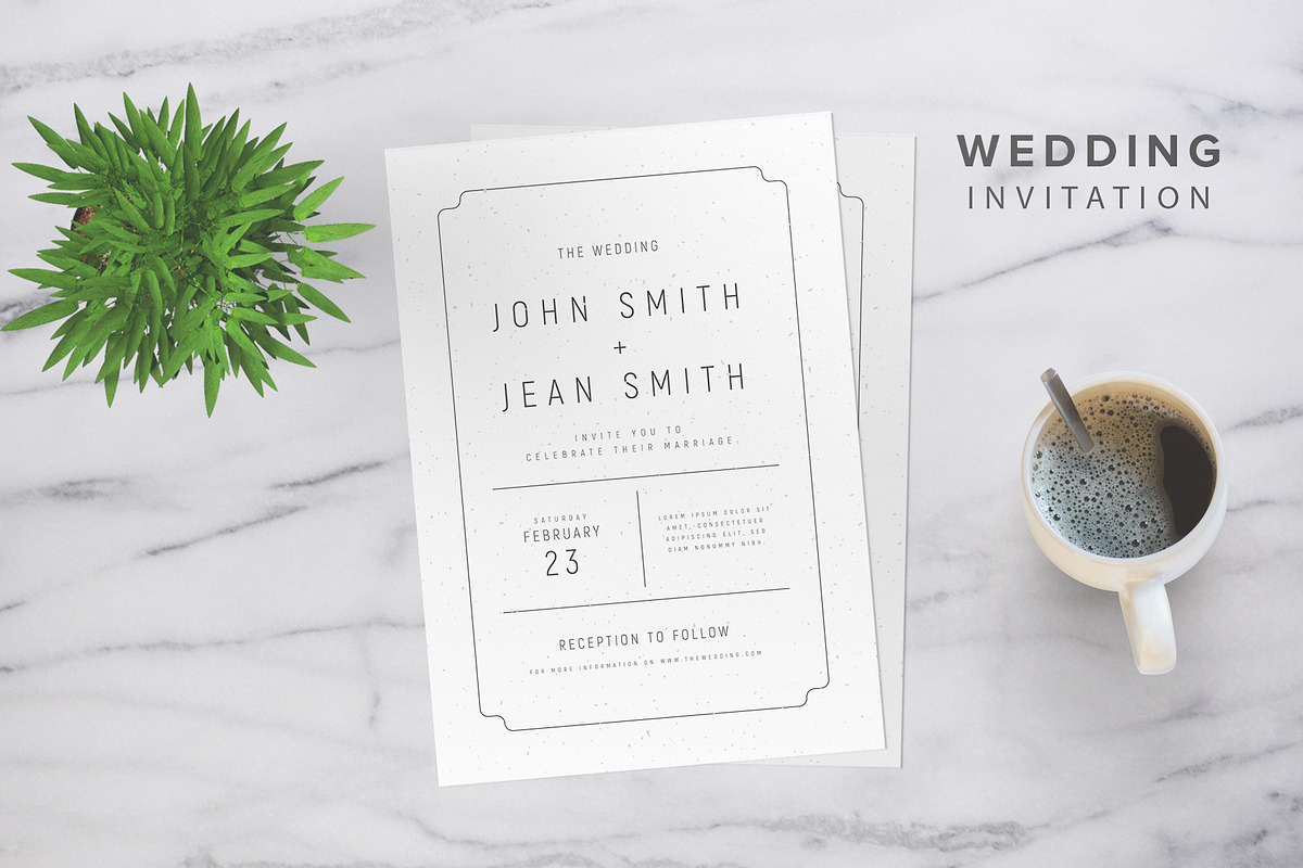 Wedding Invitation in Flyer Templates - product preview 8