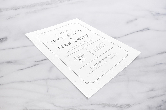 Wedding Invitation in Flyer Templates - product preview 1