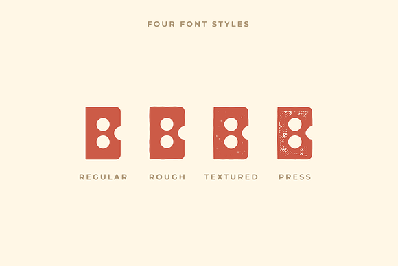 Blockey Retro Display Font in Comic Sans Fonts - product preview 1