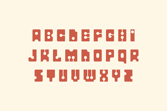 Blockey Retro Display Font in Comic Sans Fonts - product preview 2