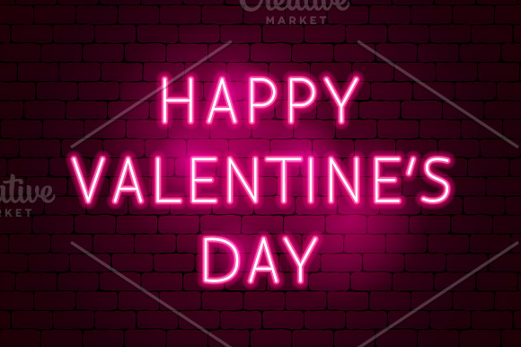 Valentine's Day Neon in Illustrations - product preview 8