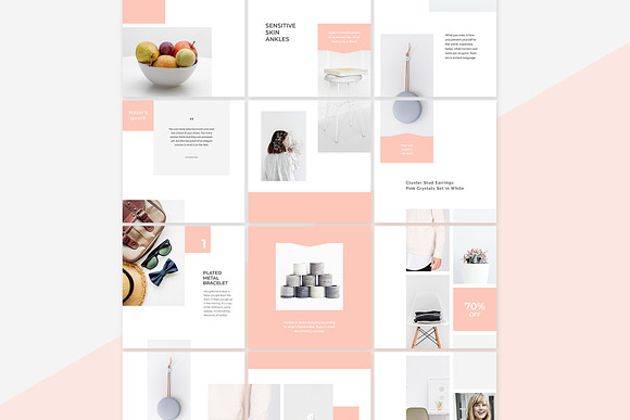 Ada Instagram Puzzle Template in Instagram Templates - product preview 2