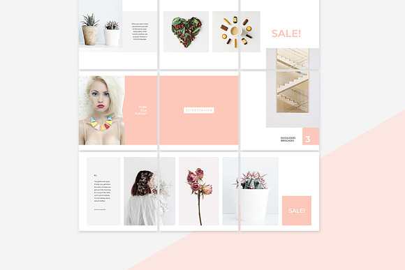 Ada Instagram Puzzle Template in Instagram Templates - product preview 3