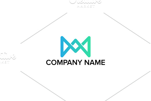 Letter M logo design in Logo Templates - product preview 1