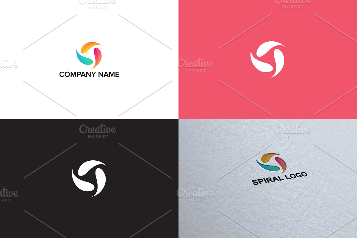 Abstract logo design in Logo Templates - product preview 8