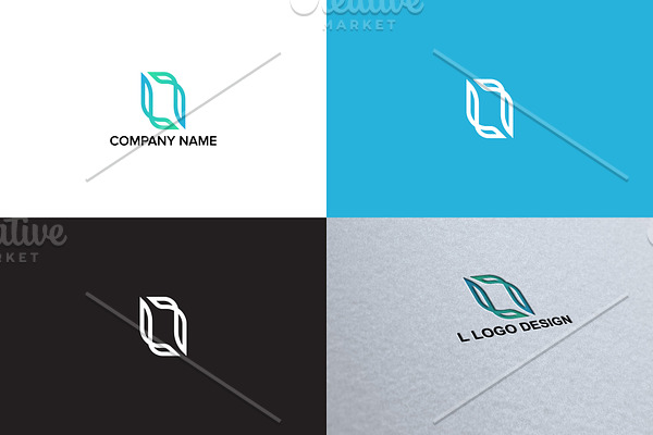 Letter L logo design