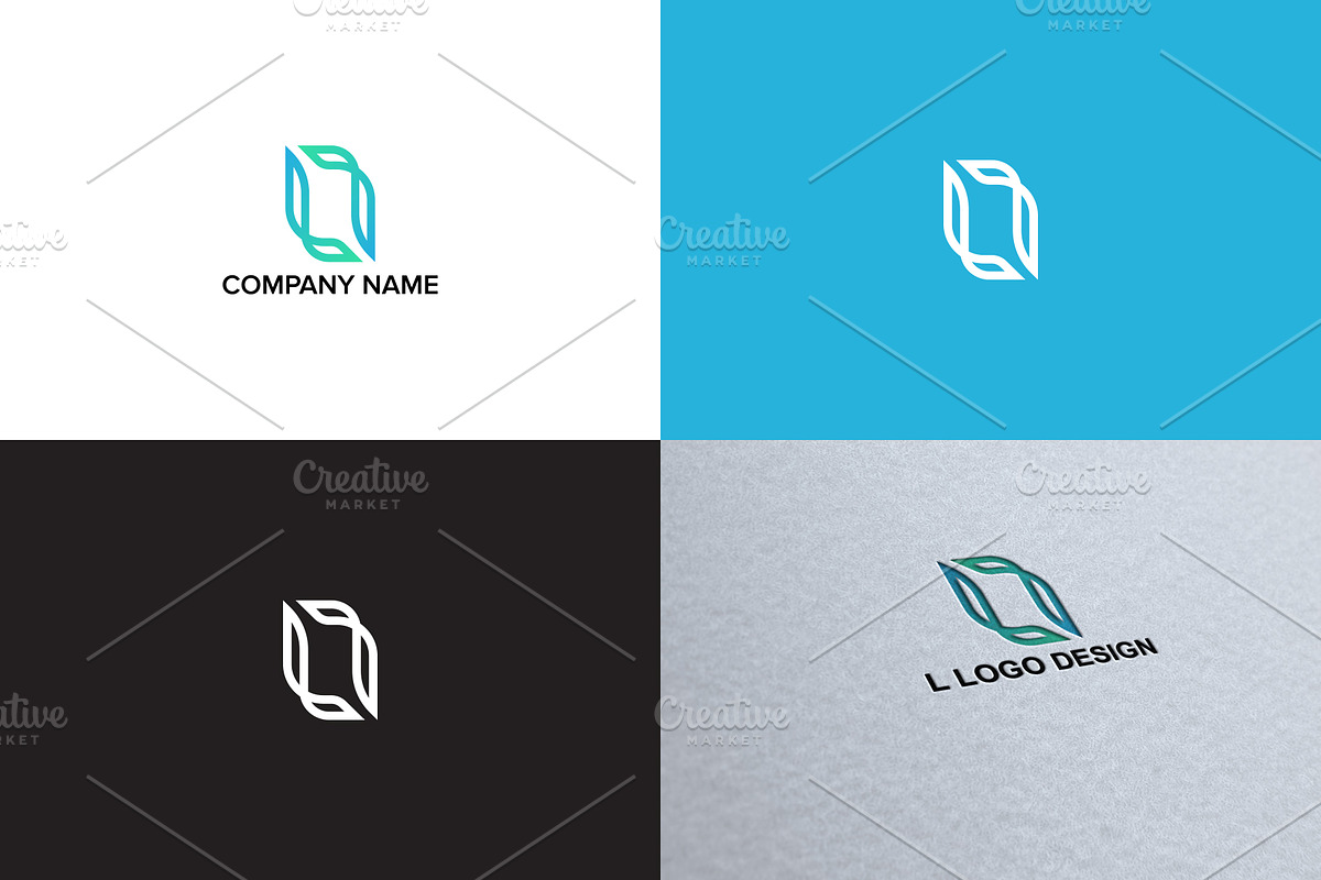 Letter L logo design in Logo Templates - product preview 8