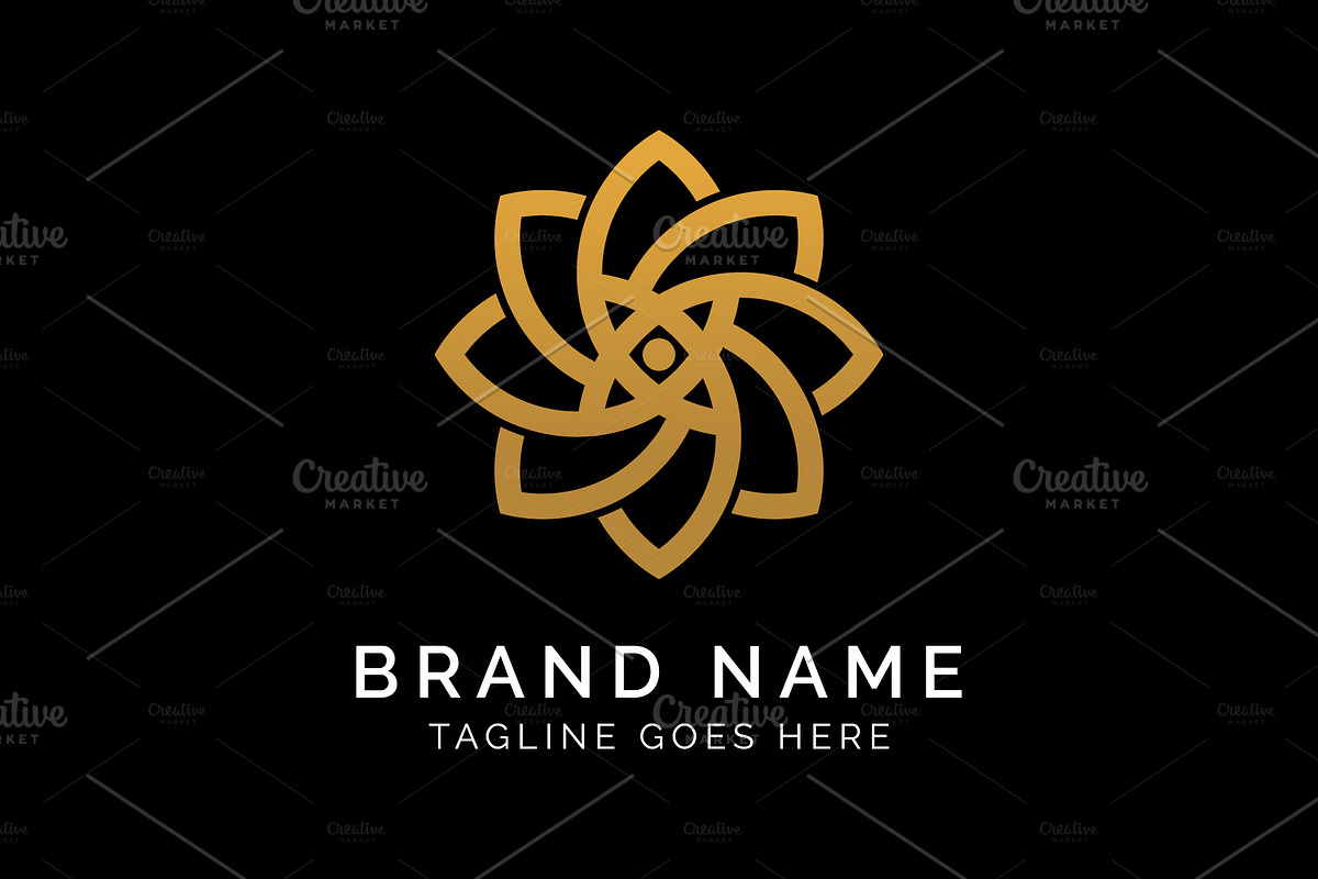 Luxury Flower Logo in Logo Templates - product preview 8