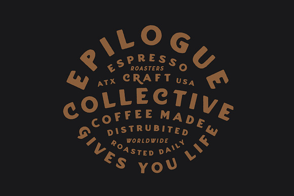 Epilogue - A Vintage Typeface in Display Fonts - product preview 5