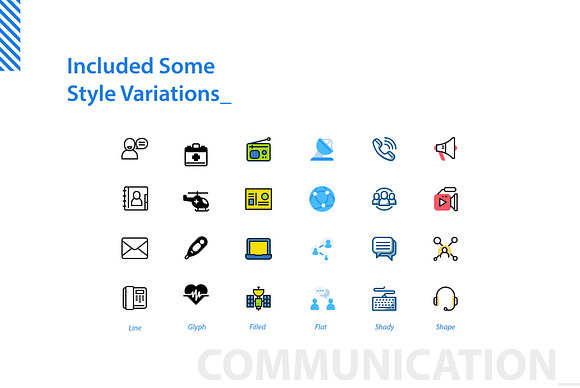 Communication Iconset in Contact Icons - product preview 4