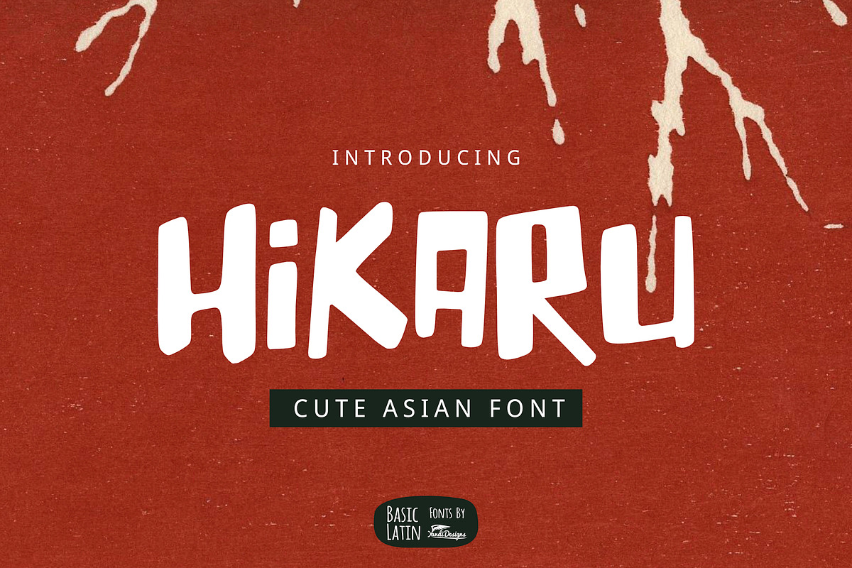 Hikaru Asian Font (50% OFF 2020) in Display Fonts - product preview 8