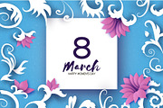 8 March Greetings card