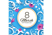 8 March Greetings card