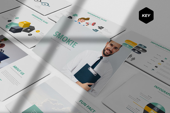 Smokie - Keynote Template in Keynote Templates - product preview 3
