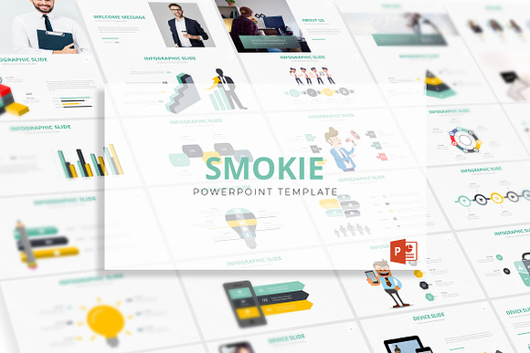 Smokie - Powerpoint Template in PowerPoint Templates - product preview 3