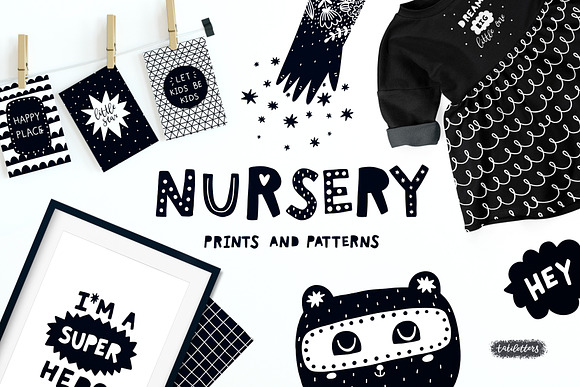 Kids Bundle / Graphic & Patterns in Illustrations - product preview 7