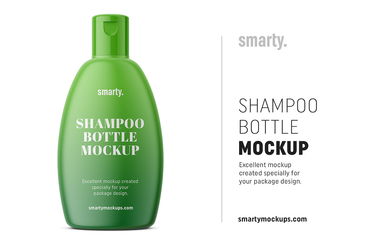 Shampoo bottle mockup in Product Mockups - product preview 8