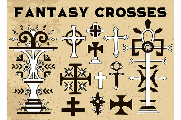 Fantasy crosses in Objects - product preview 7