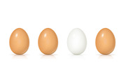 Set of eggs.
