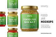 Food Jar Mockups