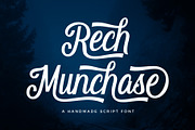 Rech Munchase Font