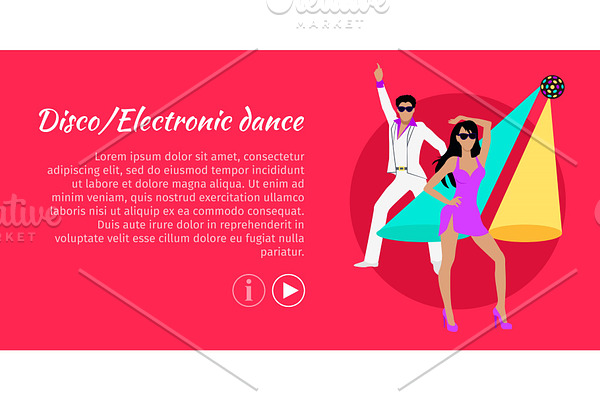 Disco and Electronic Dance Web