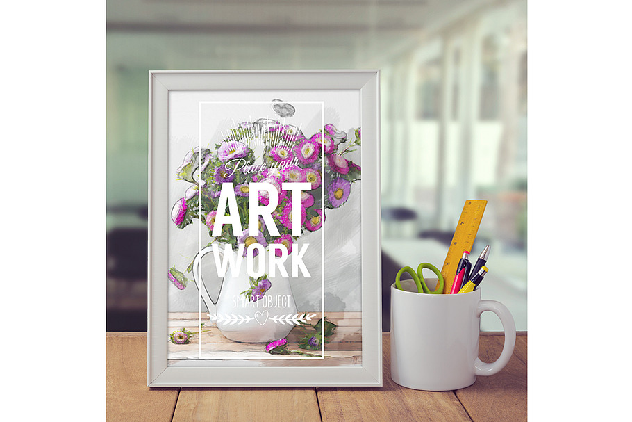 Frame picture mock up in Print Mockups - product preview 8