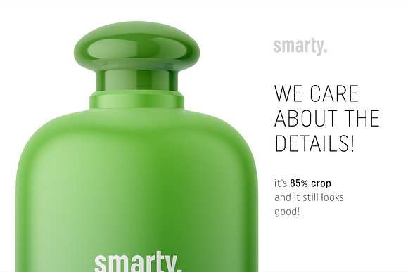 Shampoo bottle mockup in Product Mockups - product preview 3