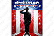 Saluting Soldier Veterans Day