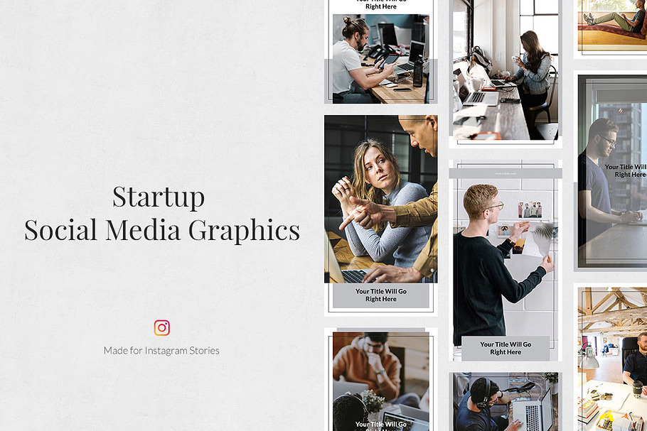 Startup Instagram Stories in Instagram Templates - product preview 8