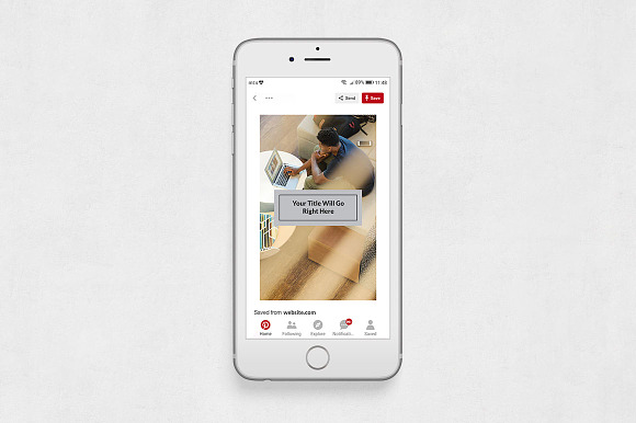Startup Pinterest Posts in Pinterest Templates - product preview 5