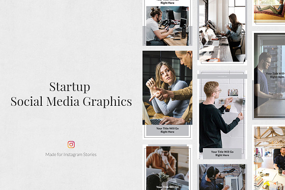 Startup Pack in Social Media Templates - product preview 1