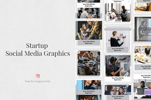 Startup Pack in Social Media Templates - product preview 3