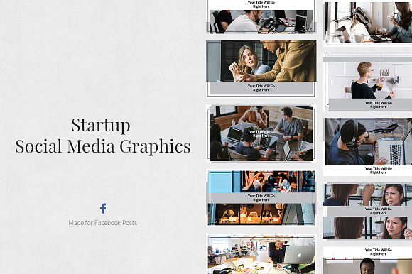 Startup Pack in Social Media Templates - product preview 4
